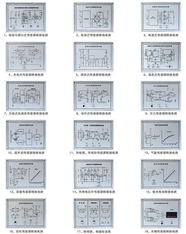 檢測與轉(zhuǎn)換技術(shù)實訓裝置